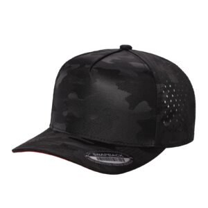 Camo Snapback Hat – Adjustable Flat Bill Cap