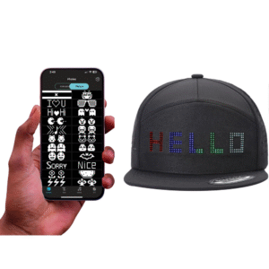 Animated LED Hat with App Control